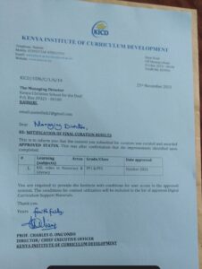 Kenya Institute of Curriculum Development